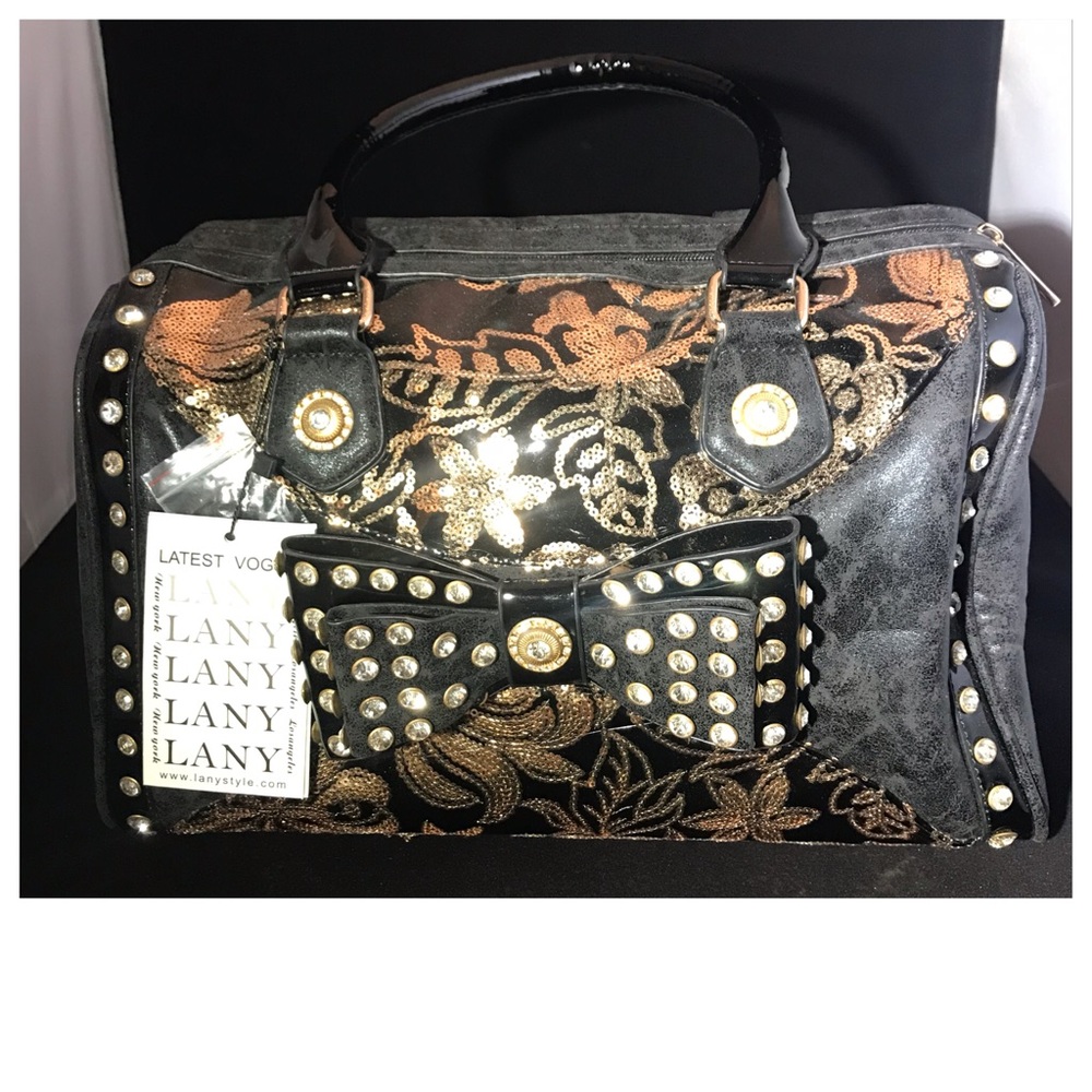 COPY - Lany Sequin Boston Bag